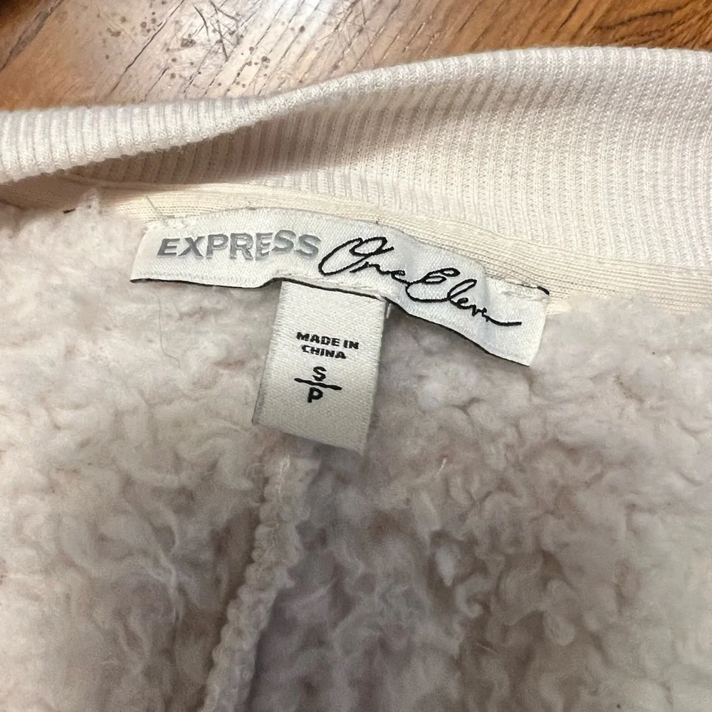 Express One Eleven Sherpa Coat SZ‎ XS